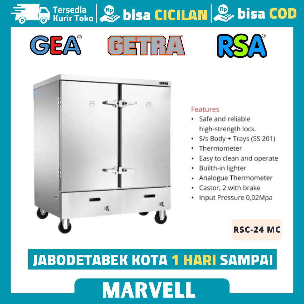 Gas Rice Cooker Getra Rsc 24 Mc Mesin Penanak Nasi Gas Garansi Resmi