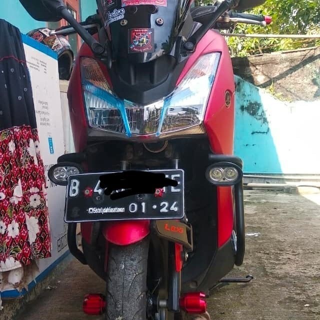 DROG.SHOP CRASHBAR LEXI TUBULAR LEXI BREKET LAMPU LEXI CRASHBAR LEXI - MF AKSESORIS MOTOR