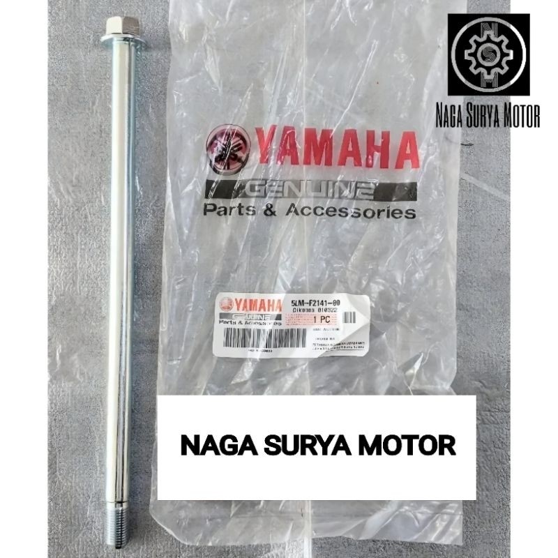 As swing arm shaft pivot Jupiter Z Z1 Vega R New 5LM-F2141-00 ORI YGP