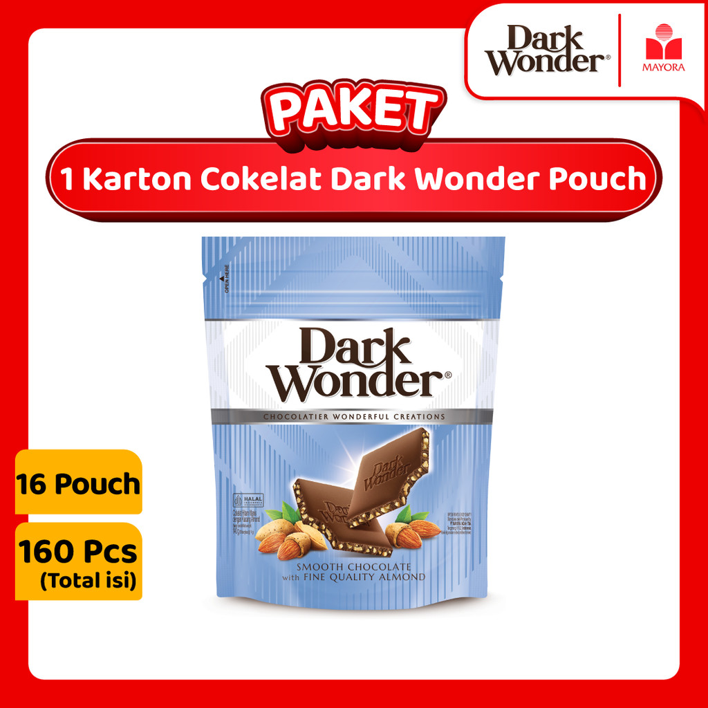 

Paket 1 Karton Cokelat Dark Wonder Pouch