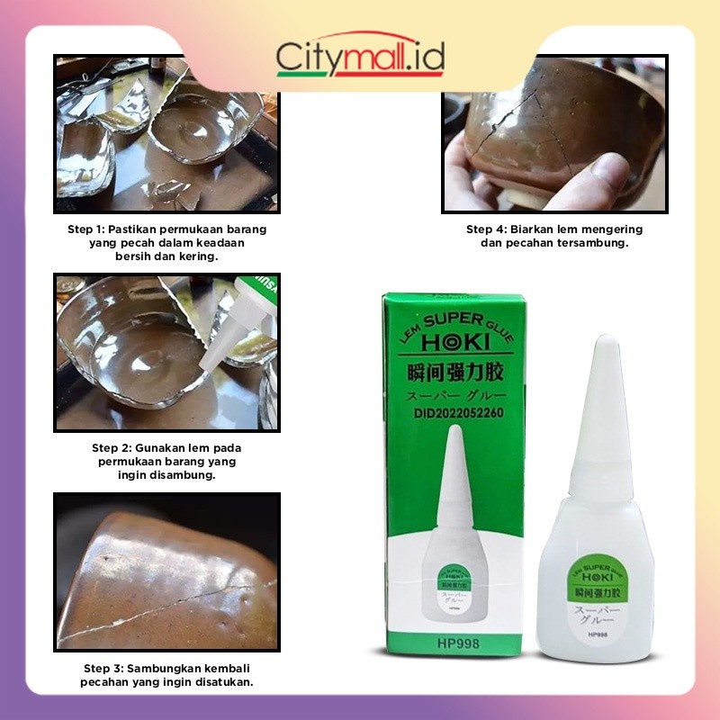 

LEM SUPER GLUE /LEM G SUPER/LEM CAIR MULTIFUNGSI