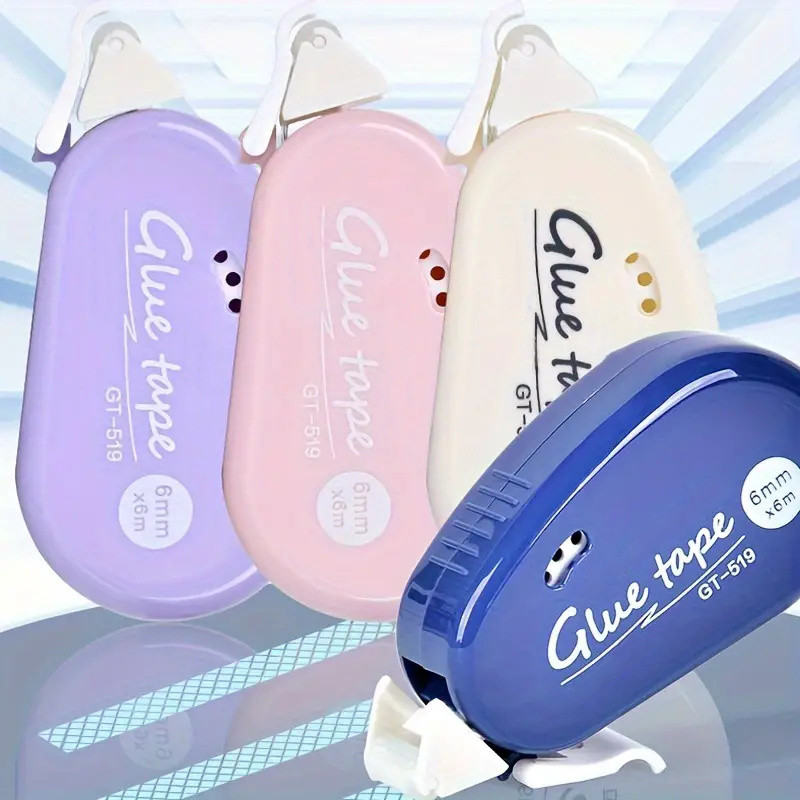 

6cm*6m Double Sided Adhesive Dots Tape Handbook Glue Tape DIY Scrapbooking Collage Roller Glue Stationery Office School Supplies