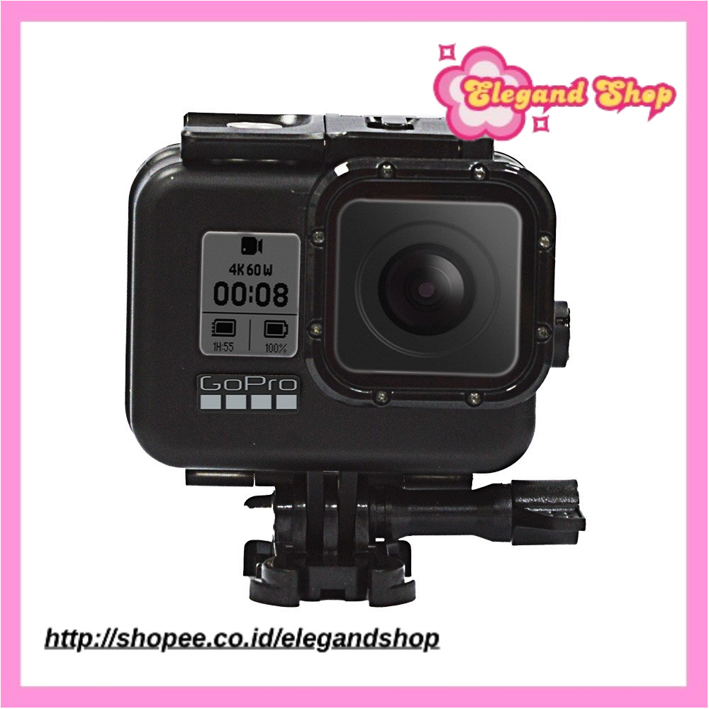 For Gopro 8 Waterproof Housing Case Diving Cover Protective Shell Underwater Black Box For Go Pro He