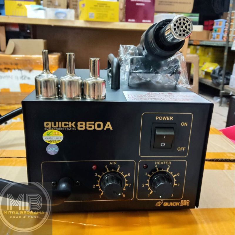 BLOWER 850A QUICK BLOWER UAP QUICK  850A ANALOG SOLDER UAP QUICK 850A