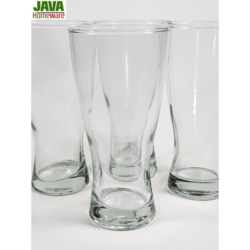 GELAS KACA BLUE PINK | GELAS KACA JUS | GELAS KACA SOUVENIR | GELAS KACA MINUM