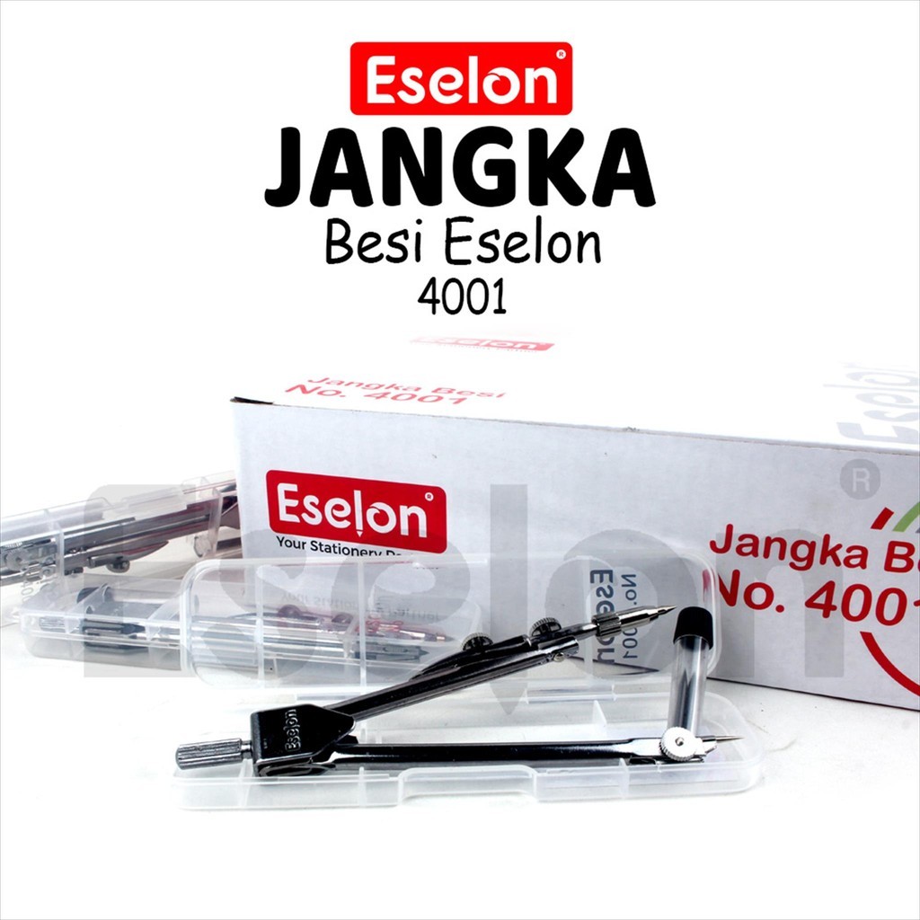 

❤️️Jangka Besi Eselon 4001 / Math Set / jangka Stainless❤️️