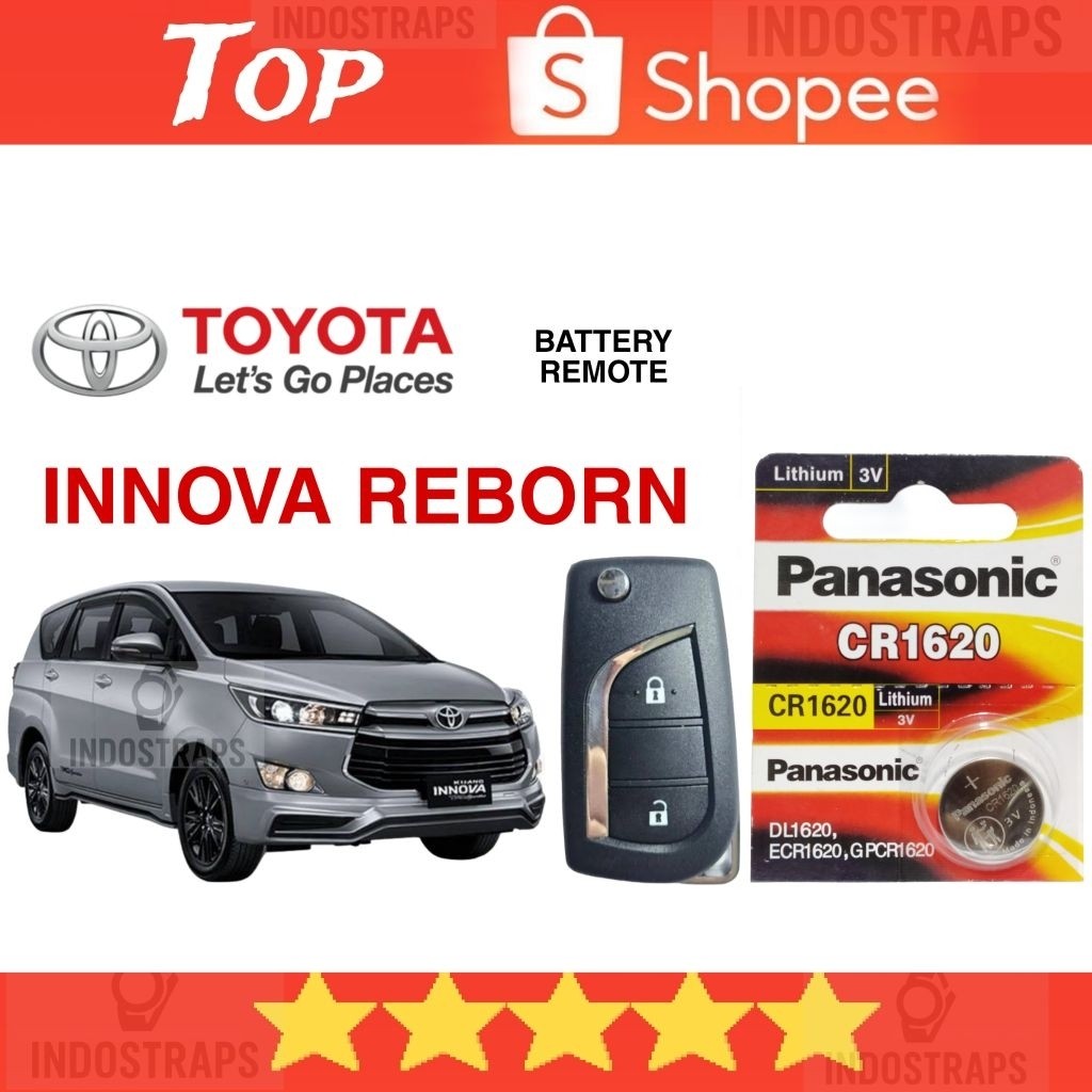 Batre remot Innova reborn batu battery remot Toyota Inova reborn