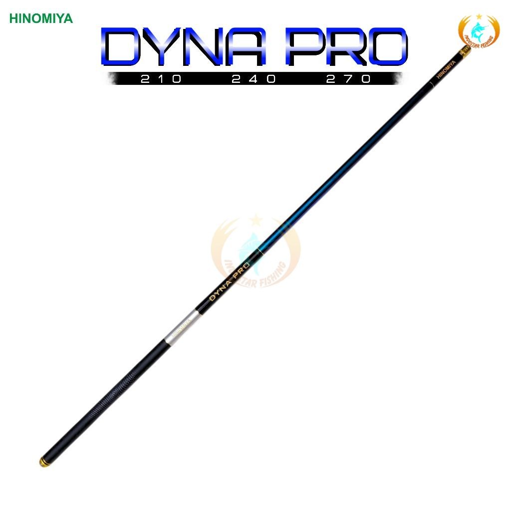 Indostar Surabaya Joran Tegek HINOMIYA Dyna Pro 210 240 270 Carbon Pole Mancing Kolam Ujung Solid