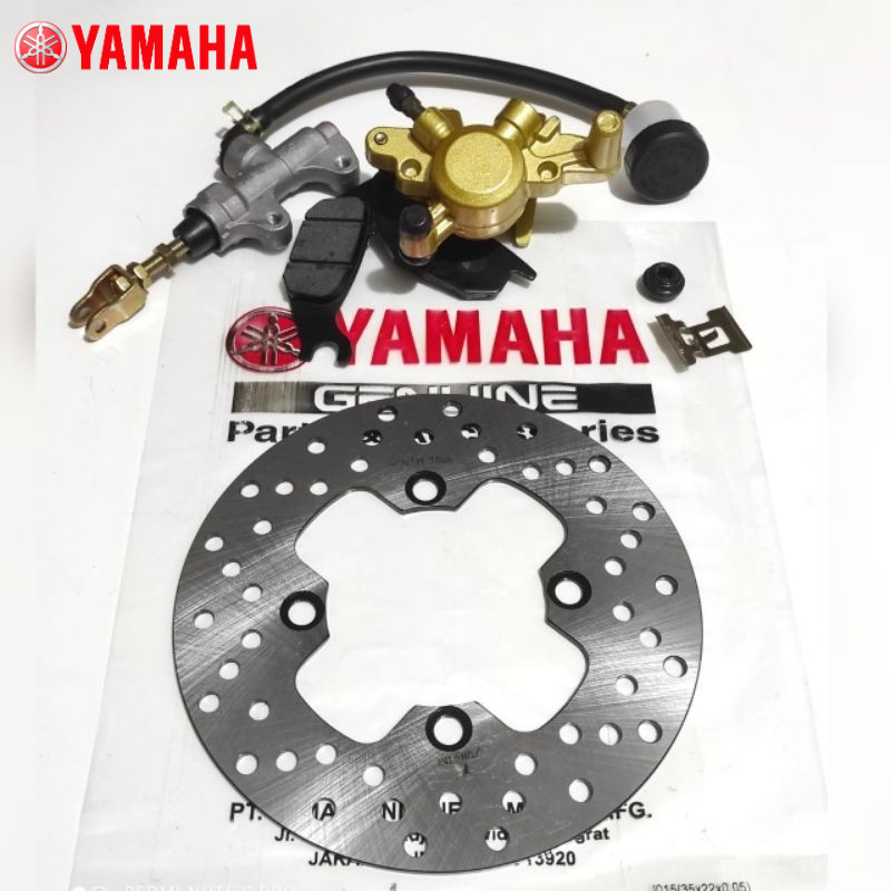 Promo 3item Jupiter Mx New Piringan Cakram Belakang + Master Rem Set + Kaliper Caliper Cakram Belaka