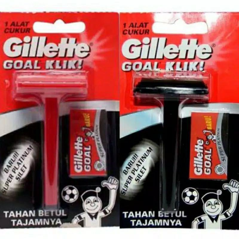 Gillette Goal Klik Pisau Cukur Grosir Silet Ecer