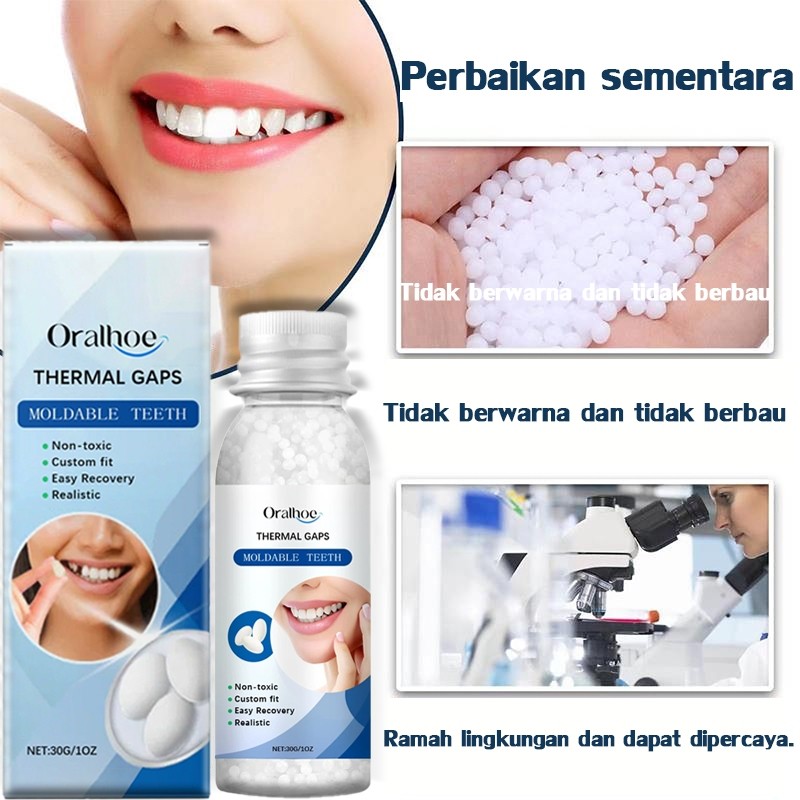 【2025 Baru】gigi ompong penambal，Perbaiki gigi Anda dengan cepat（gigi ompong palsu，bahan tambal gigi 