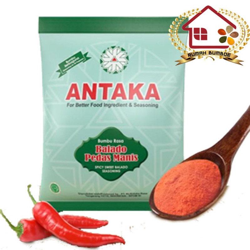 

[COD] (100 gr) ANTAKA Bumbu Tabur Instant BALADO PEDAS MANIS