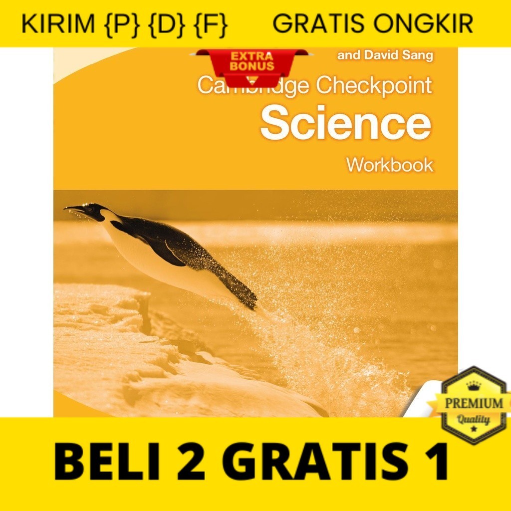 

{P} {D} {F} New Arrival / Cam Checkpoint Science Workbook 7 8 9 / Black White