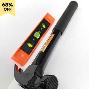 [ 2 IN 1 ] Wilmer Palu 12Oz + Waterpas Torpedo ZX2902 Palu Kambing WILMER12oz Gagang Fiber