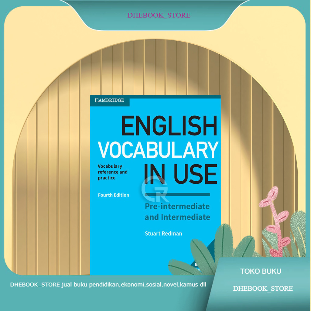 Buku English Vocabulary in Use - Pre-Intermediate and Intermediate Bahasa Indonesia