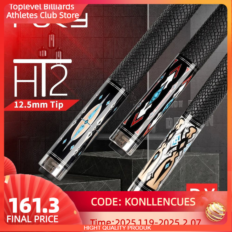 BEST QUALITY FURY-Handmade Billiard Stick Kit with Case, Maple Shaft, Leather Handle, Tiger Tip, Qui