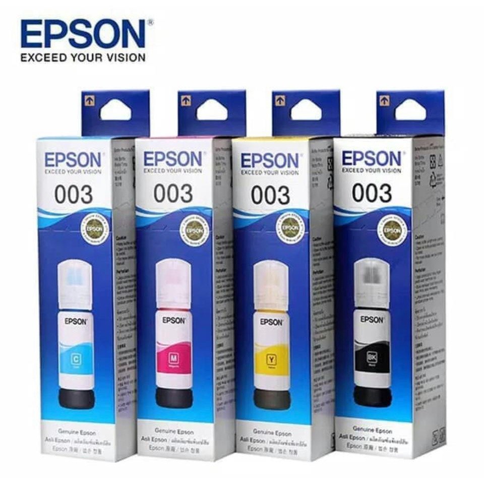 1 Set Tinta Epson 003 Original