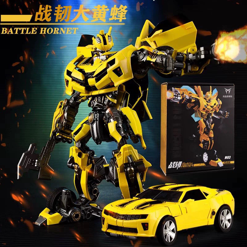 

Robot Weijiang M03 Bumblebe bee Transformation Toys Hornet Warrior Model M-03 Deformation Action Figure