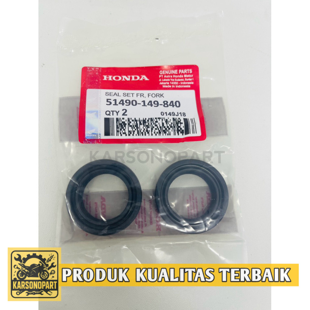 Seal Shock Depan Win GL 100 Seal Shock Win GL 100 149