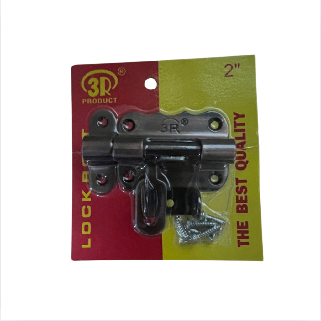 3R Grendel Overval 2 Inch 2" AC / Grendel Pintu Tebal 2inch