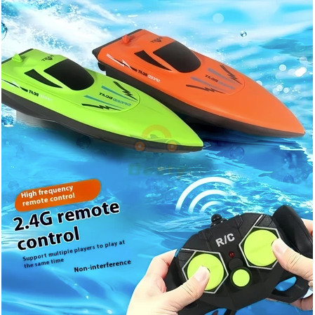 Mainan Anak RC Speedboat Kapal Perahu Air Remote Control Yacht Terbaru