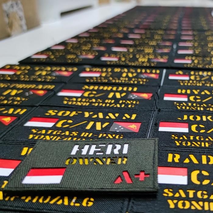 

CUSTOM PATCH CUTTING LASER 5pcs