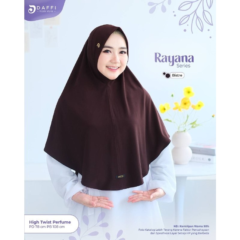 Daffi Hijab - Bergo Rayana Jersey Seamless