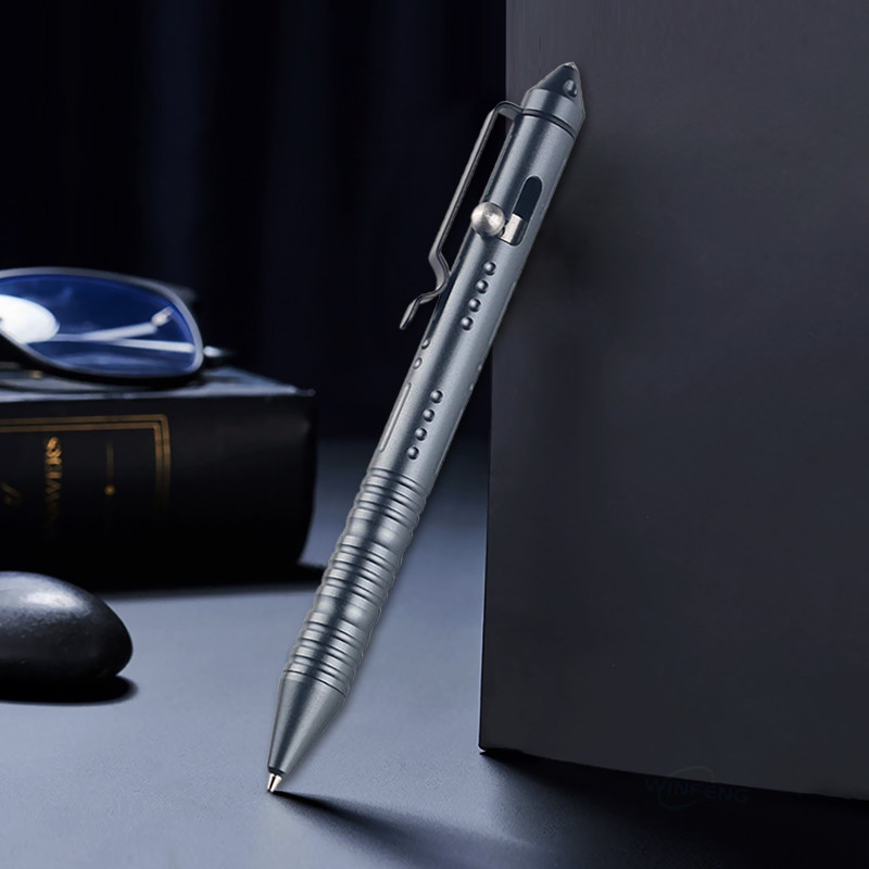 

Multipurpose Self Defense Tactical Ballpoint Pen Aluminum Alloy Gel Ink Pen For School Office Stationery Supplies