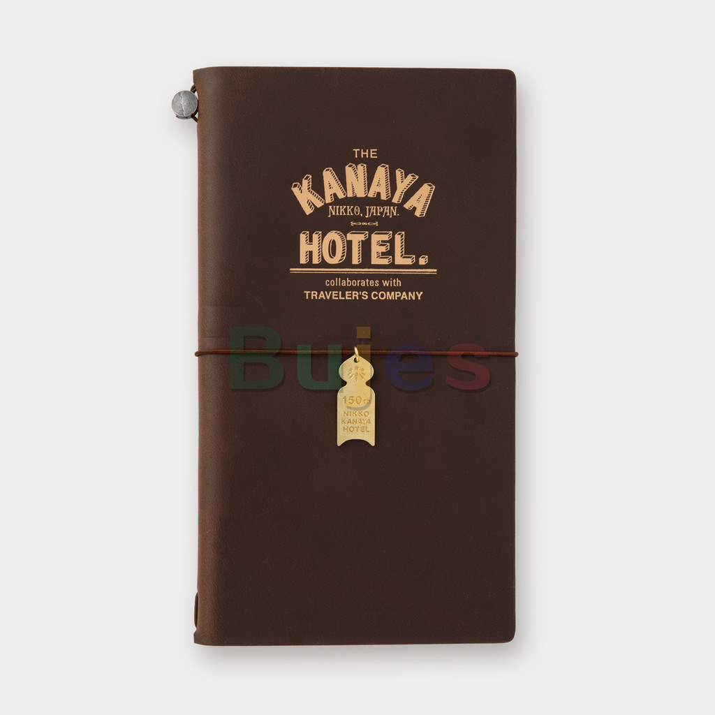Japan Traveler's Factory TFA Gold Hotel Limited Edition Traveler's Notebook,Smooth Writing,Luxurious