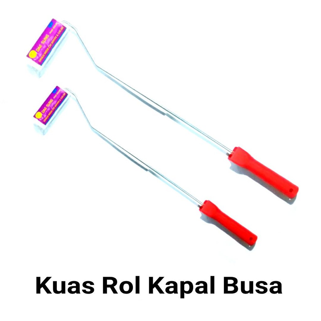 

Kuas Roll Kapal Kecil 4 Inch Busa Refill