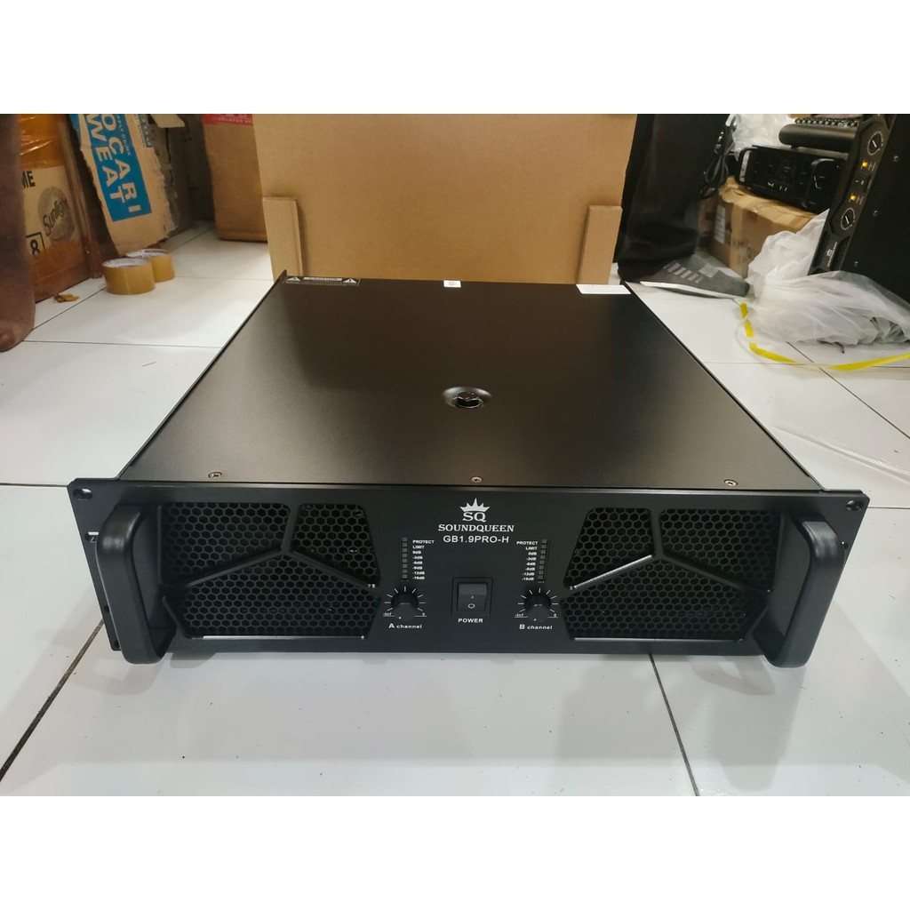 POWER AMPLIFIER SOUNDQUEEN GB 1.9 PRO BARU ORIGINAL / Power Soundqeen GB 1.9 peo class GB