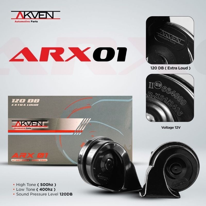 KLAKSON KEONG AKVEN ARX01 120Db ORI100% AKVEN