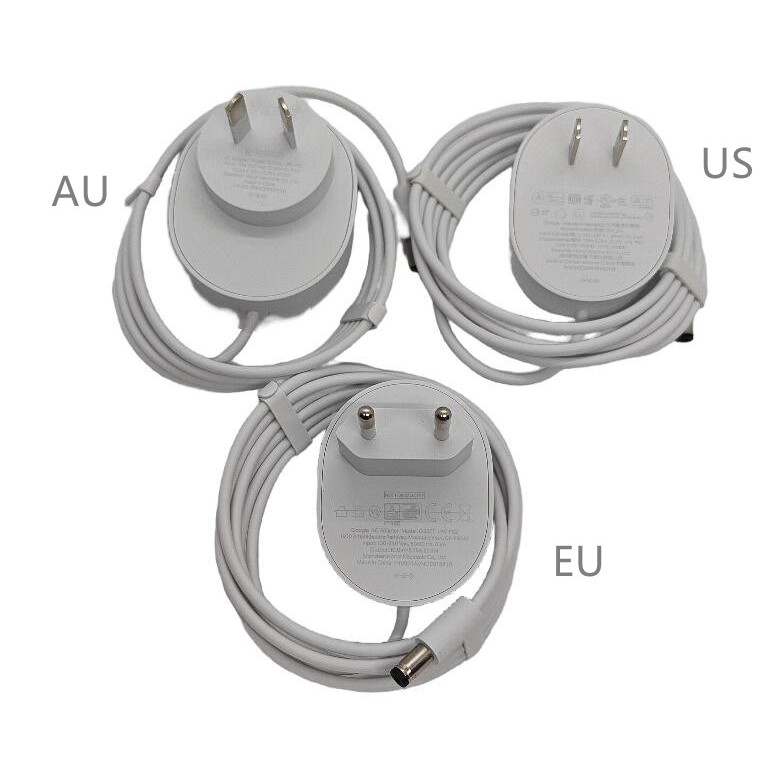 EU/US/AU plug AC Charger Power Supply Adapter GKC2H 10V 2.25A for Google Nest Wifi Pro