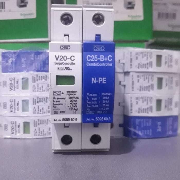 SURGE ARRESTER OBO V20-C 1P+NPE 280V surge arrester