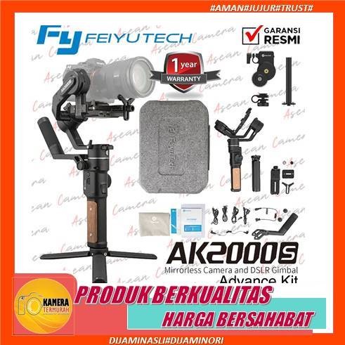Feiyu AK2000S Advance + Follow Focus 3-Axis Handheld Stabilizer Gimbal