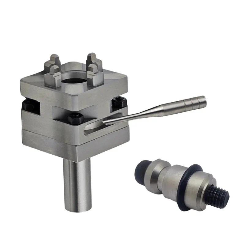 Small Manual Chuck Convertor Reference Cassette Apply for Spark EDM Machine 56*56*49MM 56HRC Handle 