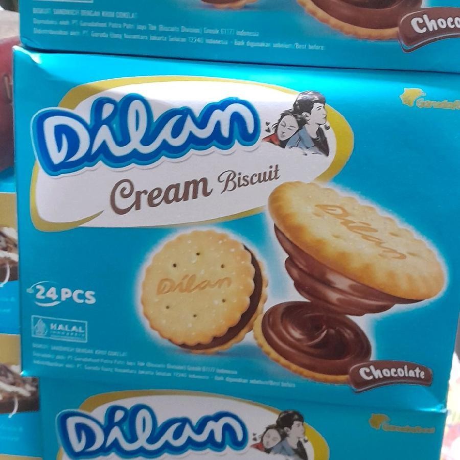 

Dilan Cream Biskuit Chocolate Coklat ( isi 24 / box )