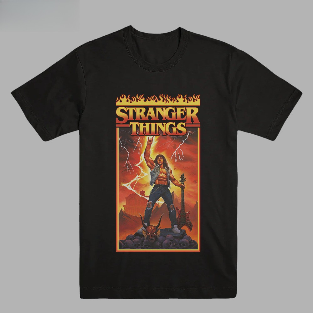STRANGER THINGS - EDDIE ROCKS | T-SHIRT |  MOVIE MERCH