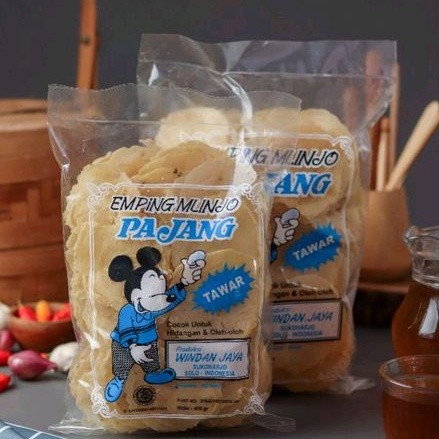 Emping melinjo Pajang emping mlinjo mentah 400 & 500 gram