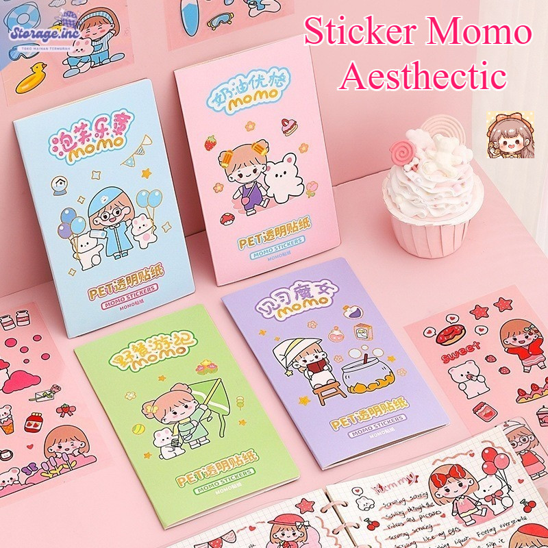 

Sticker Momo Waterproof isi 7 Lembar Stiker Momo Murah Stiker Momo Karakter Lucu Stiker Scrapbook