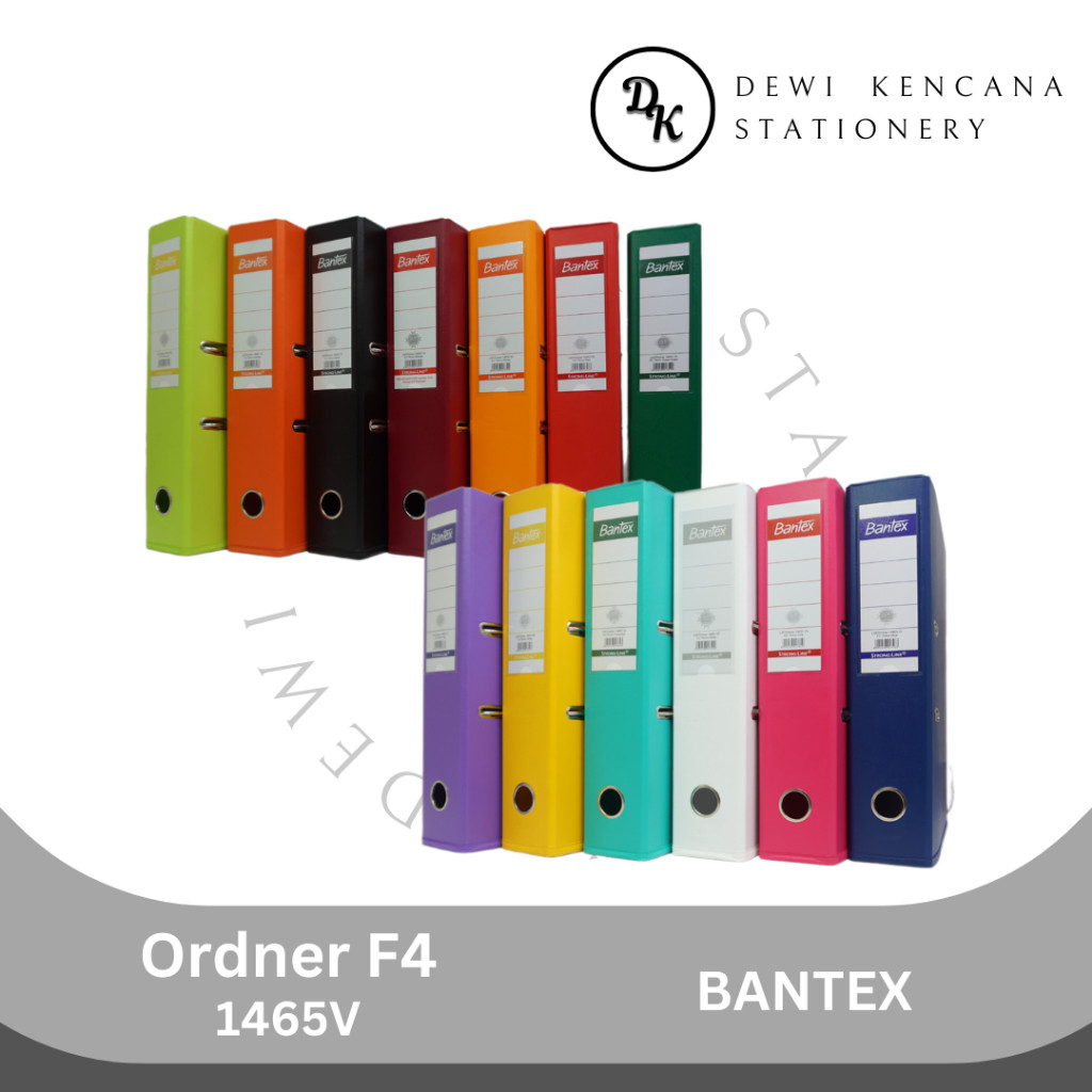 

Bantex Ordner Folio 1465 7cm MultiColour 1Dus Isi 15Pcs