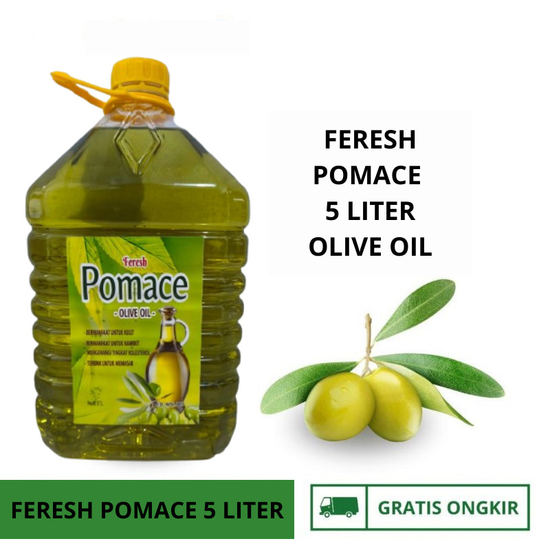 

Pomace Olive Oil 5 Liter / Minyak Zaitun Pengganti Minyak Goreng Lebih sehat minyak zaitun untuk pijat urut massage dan bekam