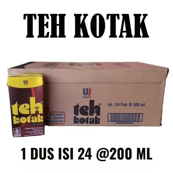 

SSG Ultra Teh Kotak Jasmine/ Melati 200ml/300 ml 1 dus isi 24pcs/1 Karton