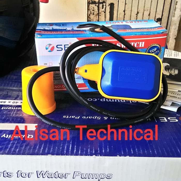 otomatis pompa air float switch 2meter SANEI