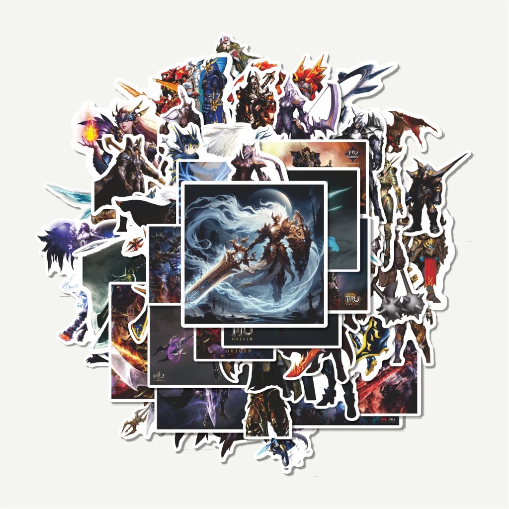 

Sticker Pack Stiker Game Mu Online Char Mix 2 | Sticker TUMBLR | Stiker LAPTOP KOPER HELM