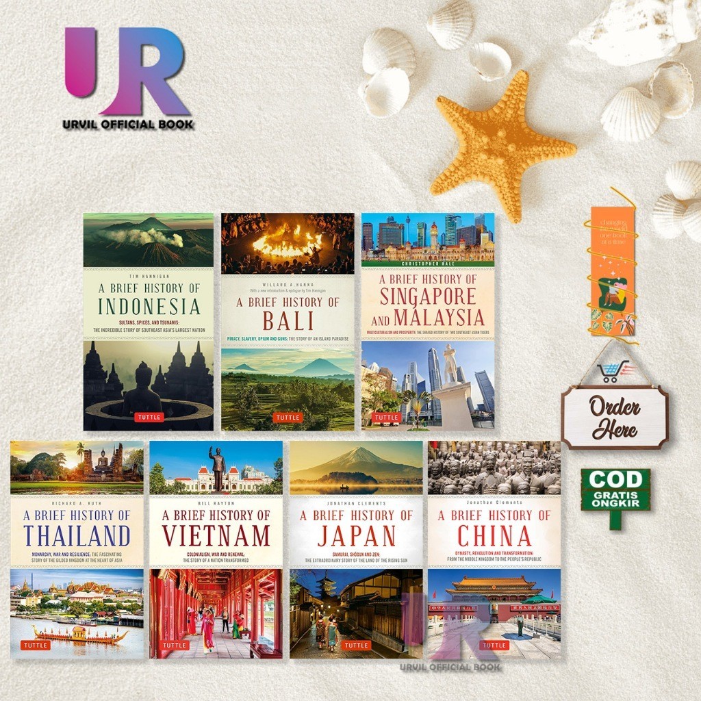 A Brief History of Indonesia - A Brief History Of Bali - A Brief History of Japan - A Brief History 
