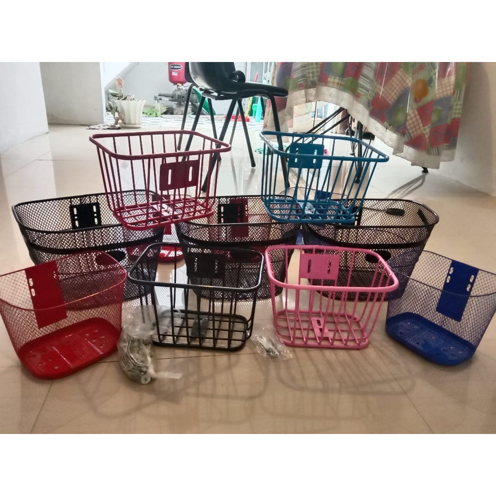 Keranjang Sepeda lipat BMX anak listrik city bike dewasa mini jengki