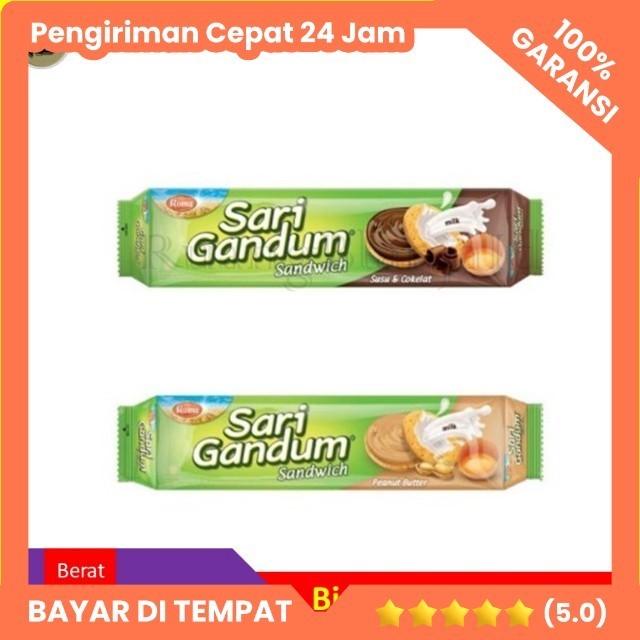 

Biskuit Roma Sari Gandum Sandwich Rasa Coklat / Roma Sari Gandum 115gr