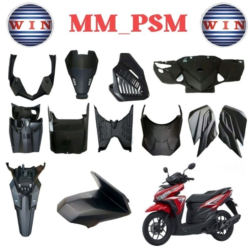 COVER BODY KASAR VARIO 125 150 LED OLD SET // FULL BODY KASAR VARIO 125 150 LED OLD 2015 2016 2017 M