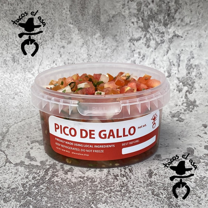 

Fresh Pico de Gallo/Salsa Fresca - 200gr pack